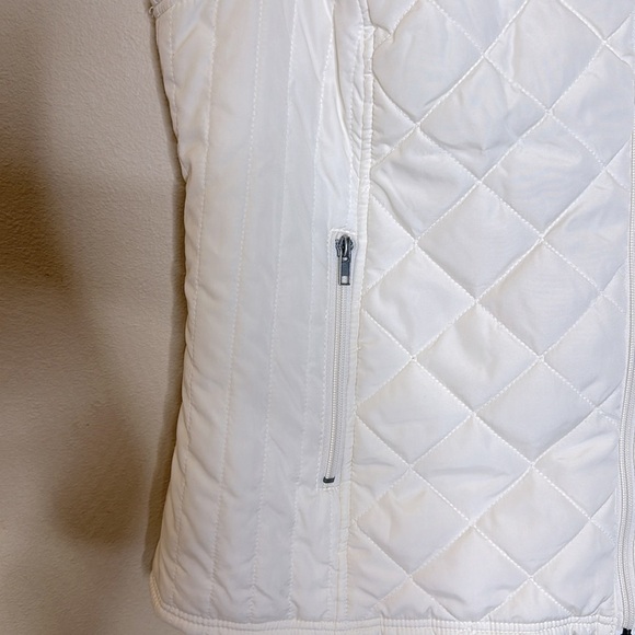 Relativity Outerwear Lightweight Vest White Womens Size 2X Full Zipper Closure - Picture 2 of 11